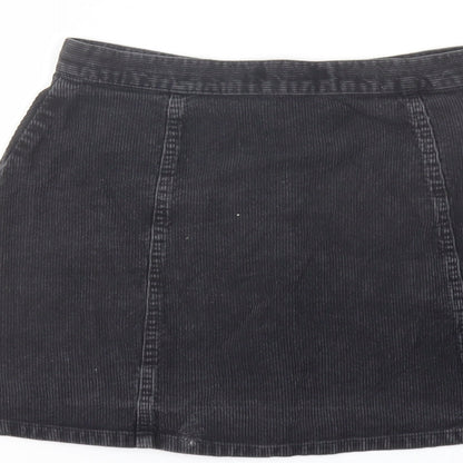Womens UK Size S Cooperative A-Line Corduroy Skirt
