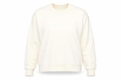 Zara Womens Ivory Polyester Pullover Sweatshirt Size L Pullover