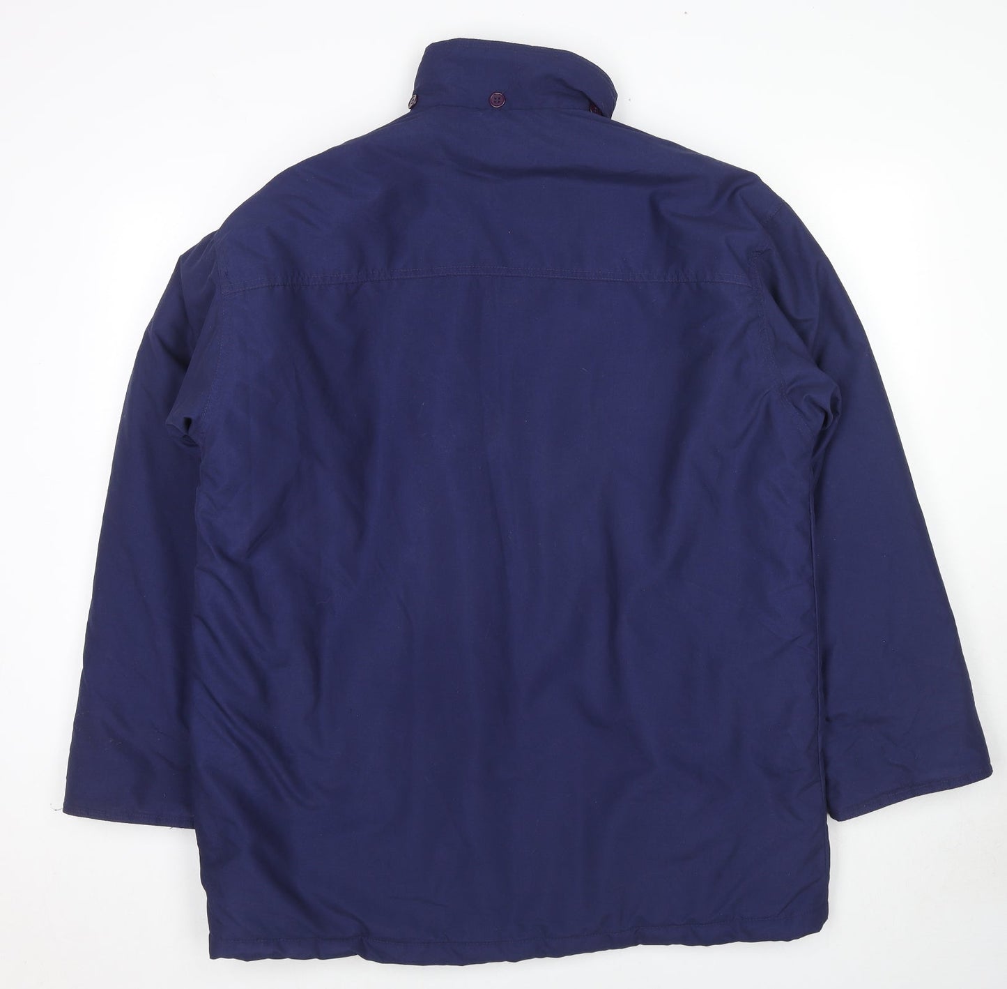 Casual Collection Womens Blue Anorak Coat Size 16 Zip