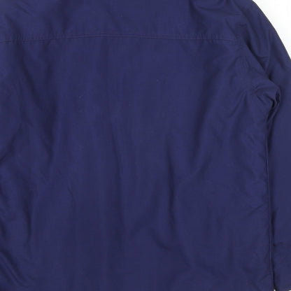 Casual Collection Womens Blue Anorak Coat Size 16 Zip