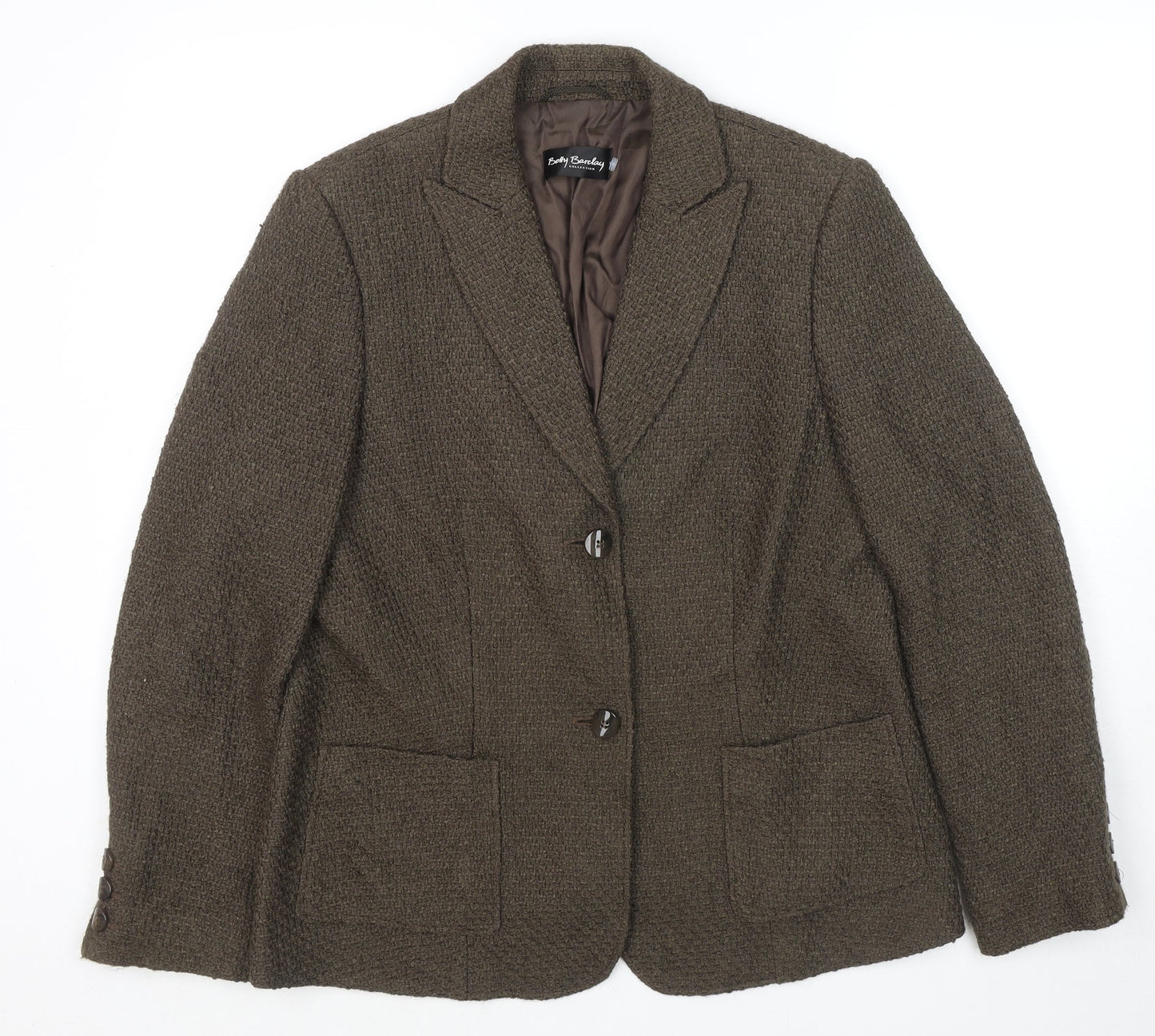 Womens UK Size 18 Betty Barclay Brown Jacket