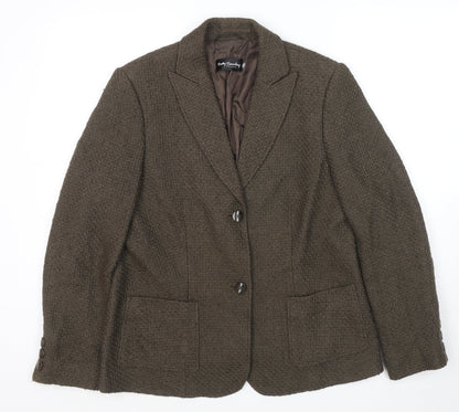 Womens UK Size 18 Betty Barclay Brown Jacket