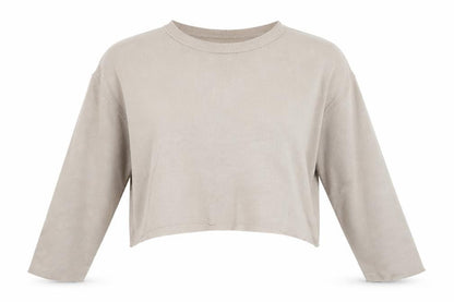 Zara Womens Beige Polyester Pullover Sweatshirt Size M Pullover