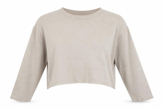 Zara Womens Beige Polyester Pullover Sweatshirt Size M Pullover
