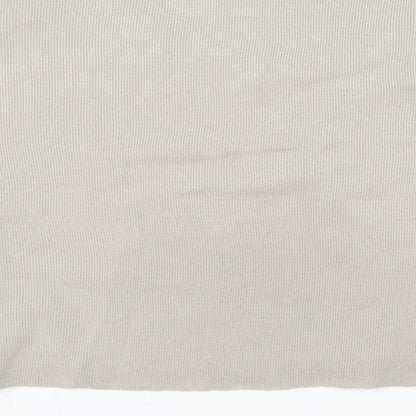 Zara Womens Beige Polyester Pullover Sweatshirt Size M Pullover