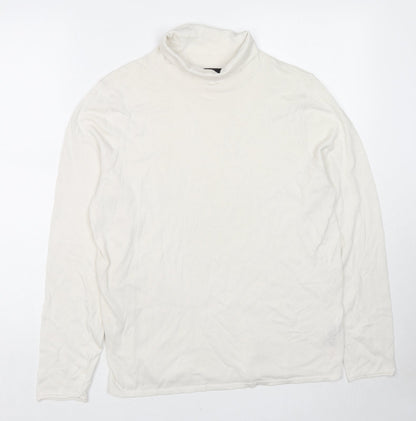 Womens UK Size 18 Marks and Spencer White Pullover Jumper