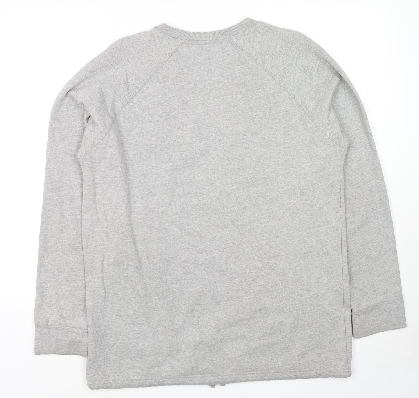 Womens UK Size M Pull&Bear Grey Pullover Hoodie