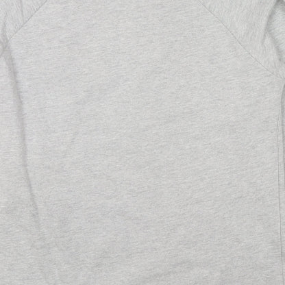 Womens UK Size M Pull&Bear Grey Pullover Hoodie