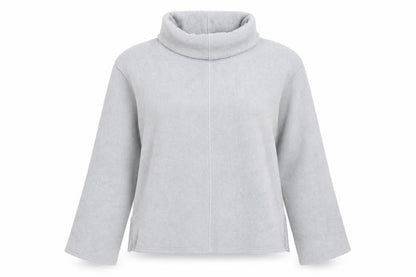 Rosie Womens Grey Polyester Pullover Sweatshirt Size M Pullover