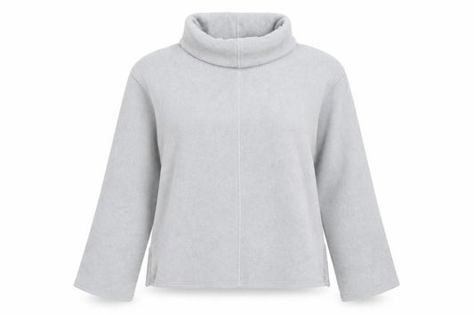 Rosie Womens Grey Polyester Pullover Sweatshirt Size M Pullover