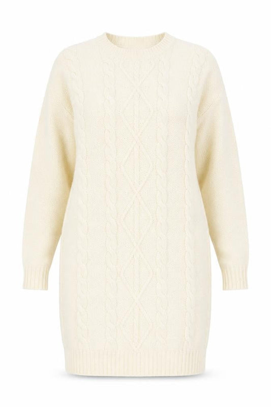 Womens UK Size 8 Studio White Tunic Jumper