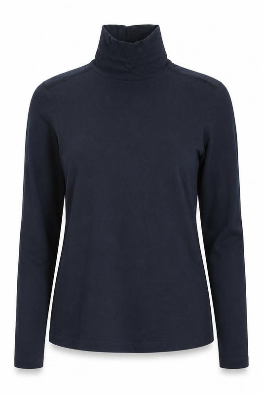 Womens UK Size 10 Slazenger Blue Basic T-Shirt