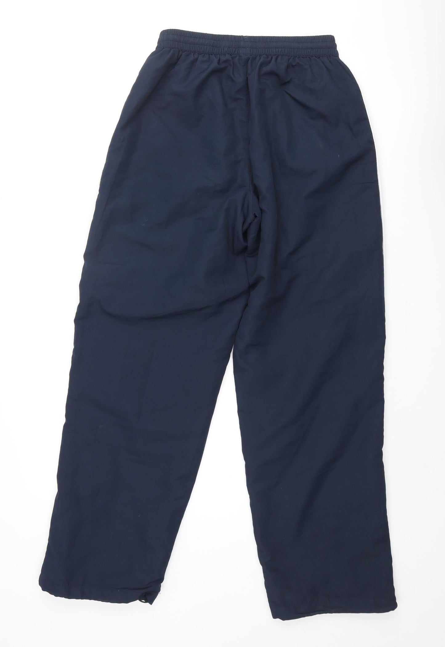 Sportswear International Womens Blue Polyester Track Pants Trousers Size 26 in L30 in Regular Pullover - Piped Sides