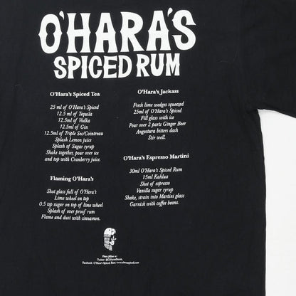 Mens UK Size L Gildan Black  T-Shirt