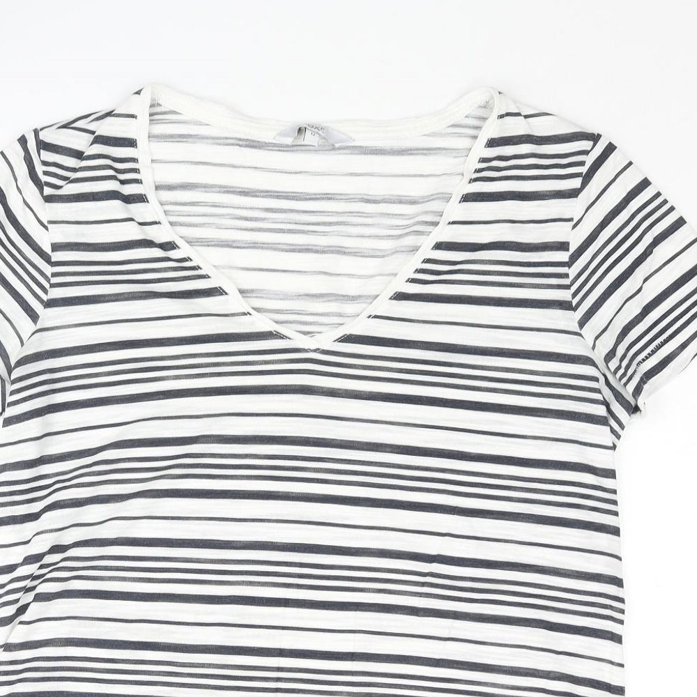 Womens UK Size 12 NEXT White Basic Blouse
