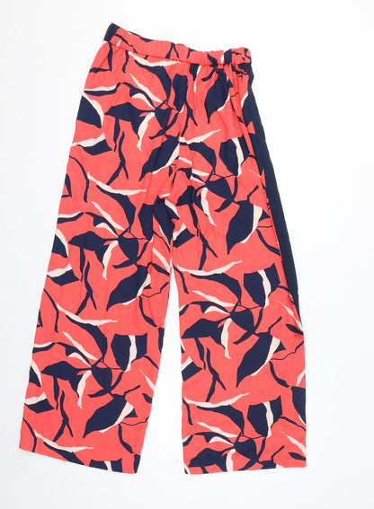 Womens UK Size 10 Marks and Spencer Regular Fit  Red Trousers