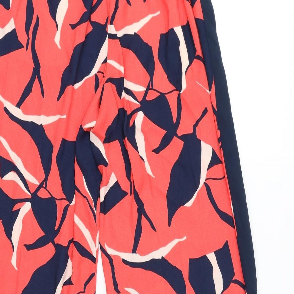 Womens UK Size 10 Marks and Spencer Regular Fit  Red Trousers