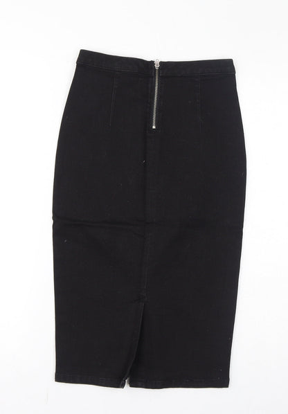 Womens UK Size 6 Topshop Straight & Pencil  Skirt