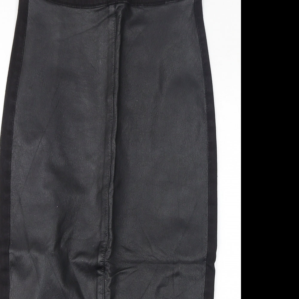 Womens UK Size 6 Topshop Straight & Pencil  Skirt