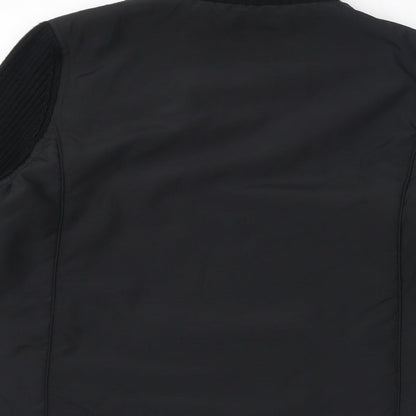 Pomodoro Womens Black Jacket Size L Zip