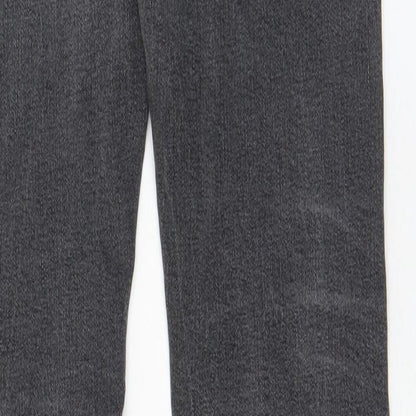 H&M Mens Grey Cotton Skinny Jeans Size 30 in L32 in Regular Zip - Pockets