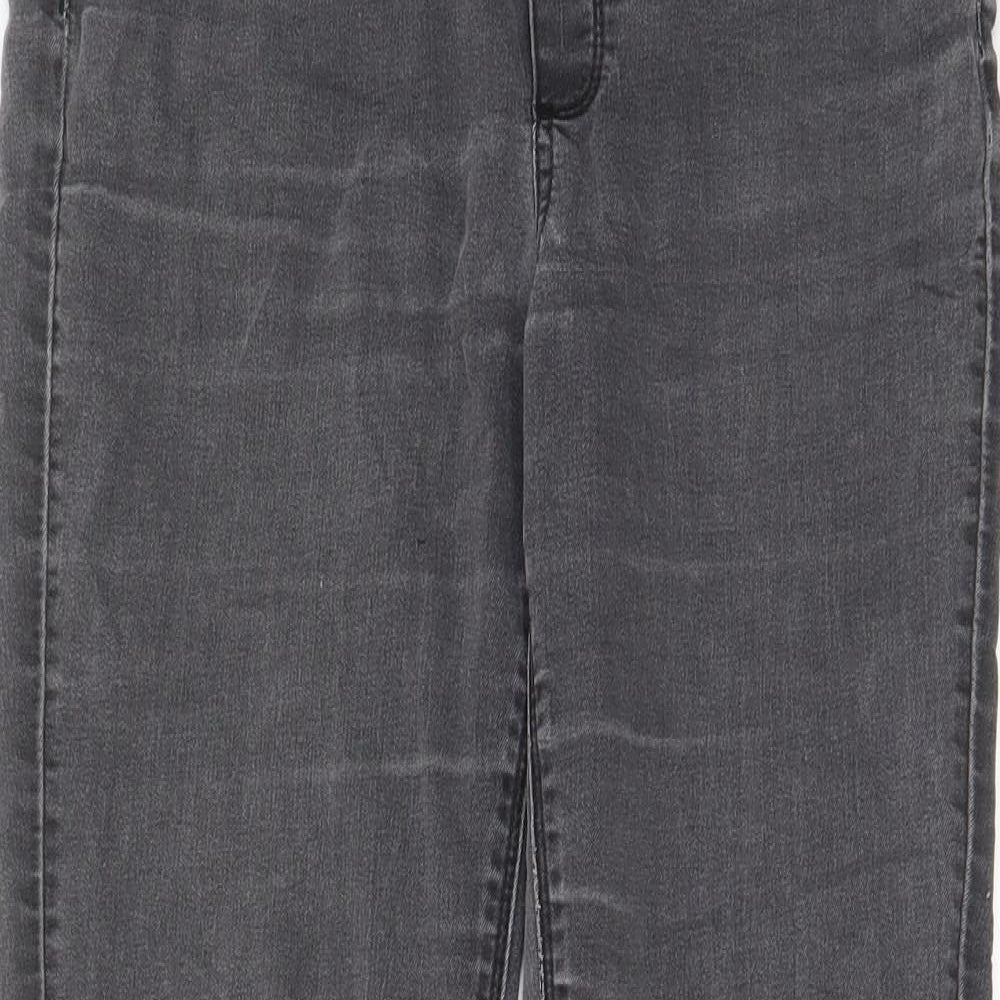 Womens UK Size 12 Warehouse Regular Fit Jegging Grey Jeans