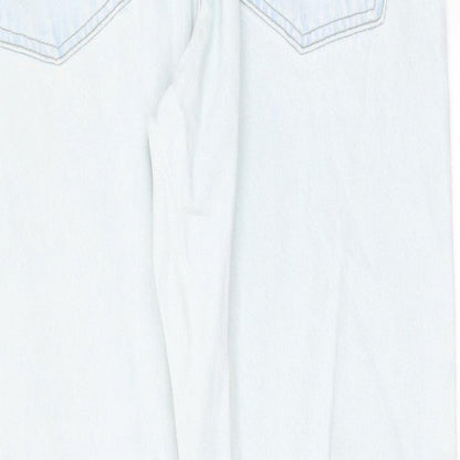 Mens UK Size 32 in RESERVED Regular Fit Straight Blue Jeans