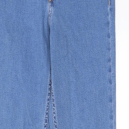 Womens UK Size 27 in H&M Regular Fit Skinny Blue Jeans