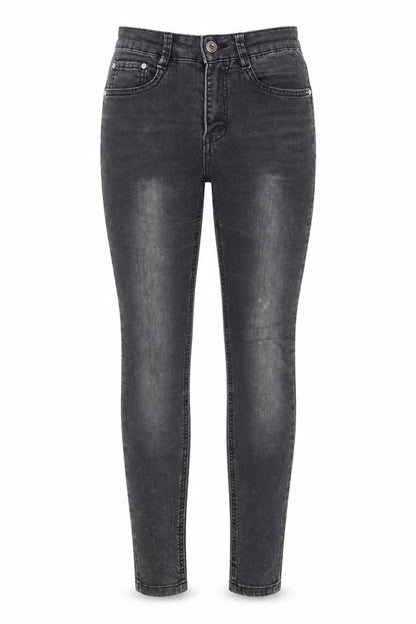 Womens UK Size 6 Pull&Bear Regular Fit Skinny Grey Jeans