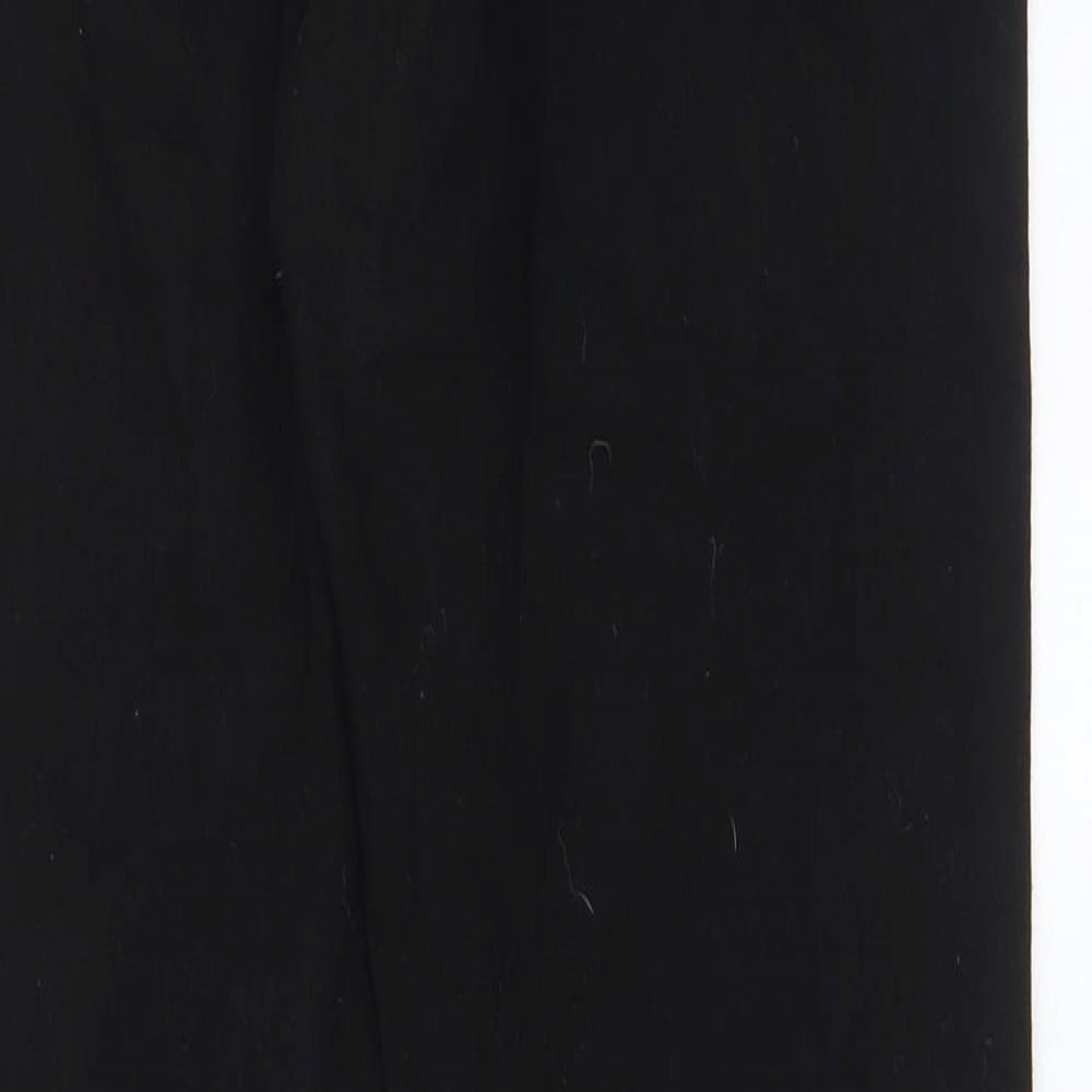 Aecupper Womens Black Cotton Skinny Jeans Size S L29 in Regular Button - Pockets, Belt Loops