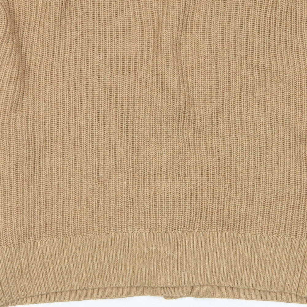 Womens UK Size XL Marks and Spencer Brown Cardigan Jumper
