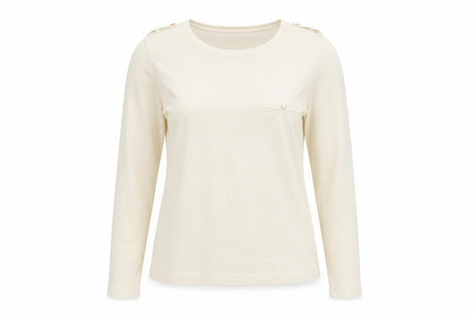 Womens UK Size L John Lewis Ivory Pullover Jumper