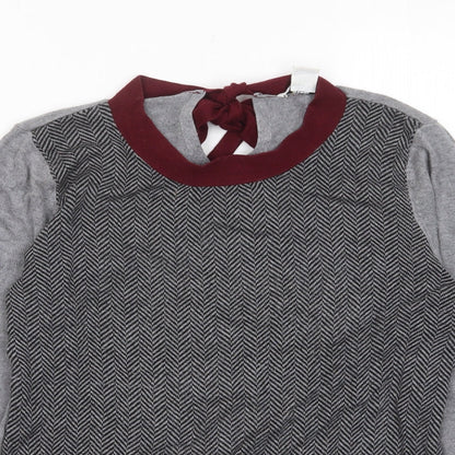 Womens UK Size 10 mamas & papas Grey Pullover Jumper
