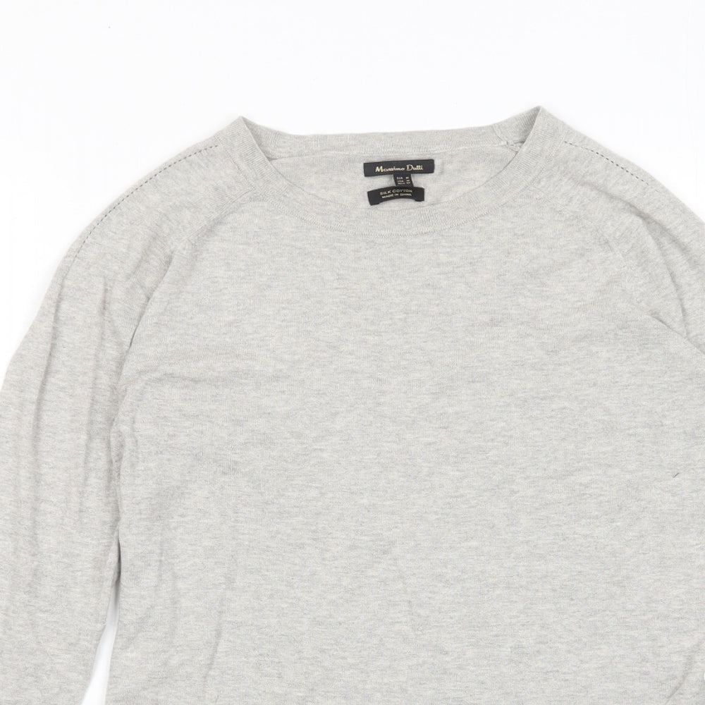 Womens UK Size M Mossimo Grey Pullover Jumper