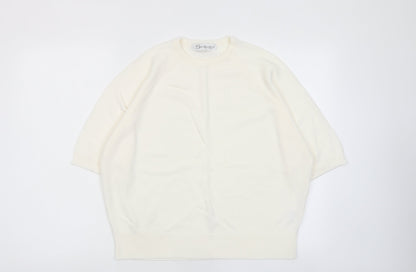 Womens UK Size 14 Berkertex Ivory Pullover Jumper