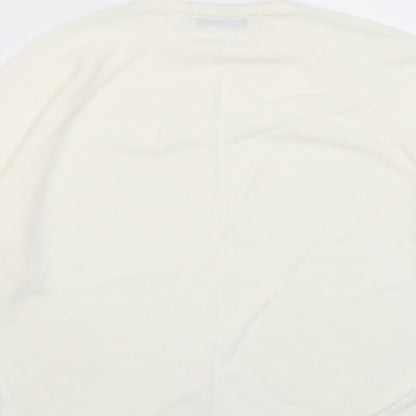 Womens UK Size 14 Berkertex Ivory Pullover Jumper