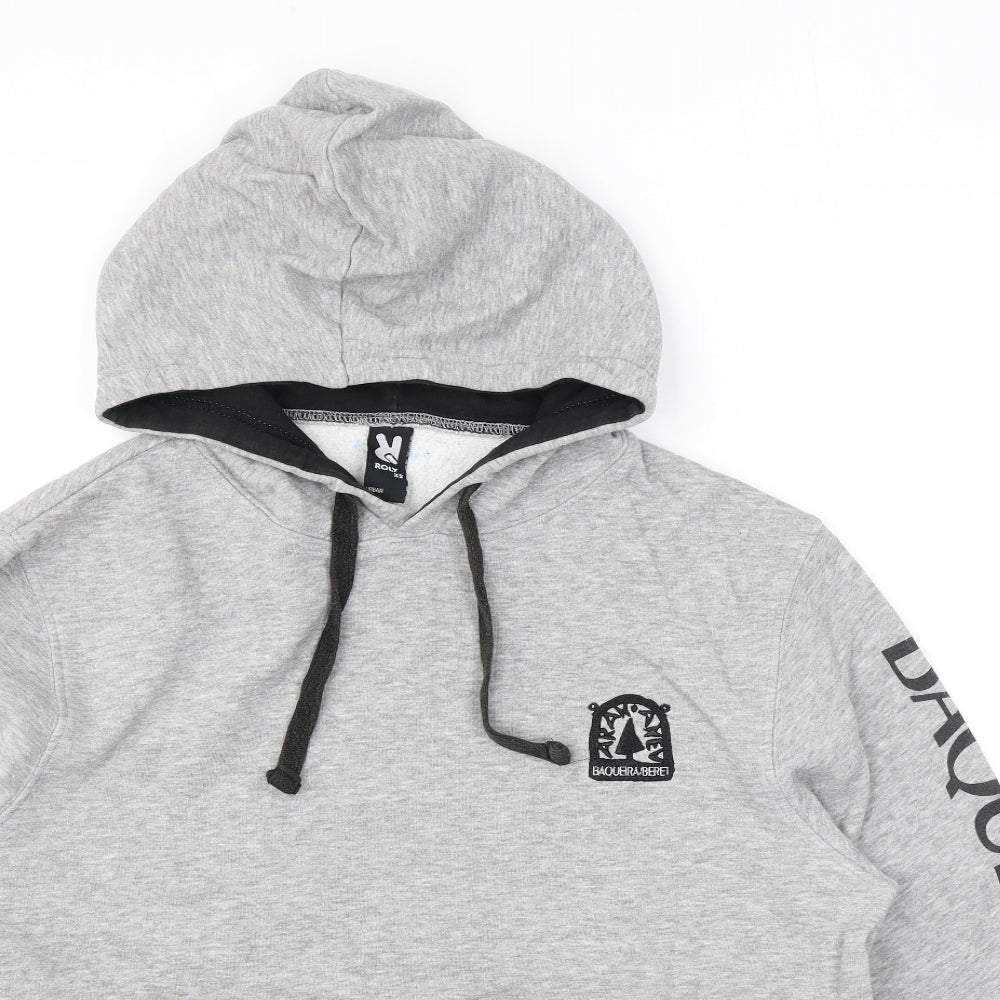 Mens UK Size XS Roly Grey Pullover Hoodie