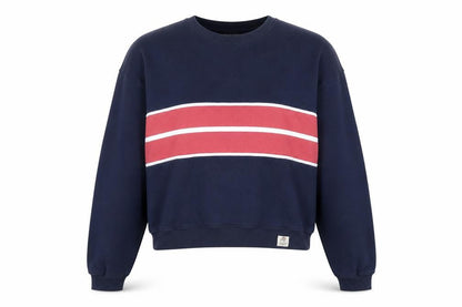 Womens UK Size S Pull&Bear Blue Pullover Sweatshirt