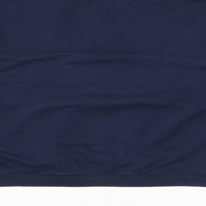 Womens UK Size S Pull&Bear Blue Pullover Sweatshirt