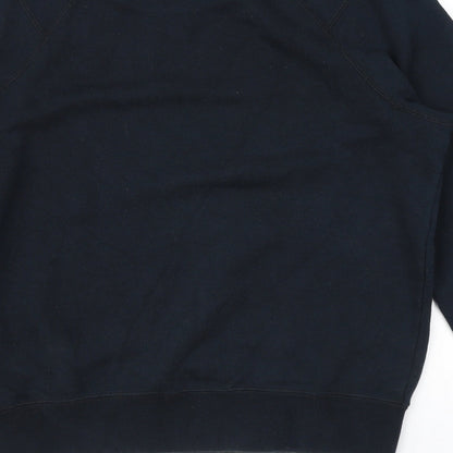 Mens UK Size XS Reebok Black Pullover Sweatshirt