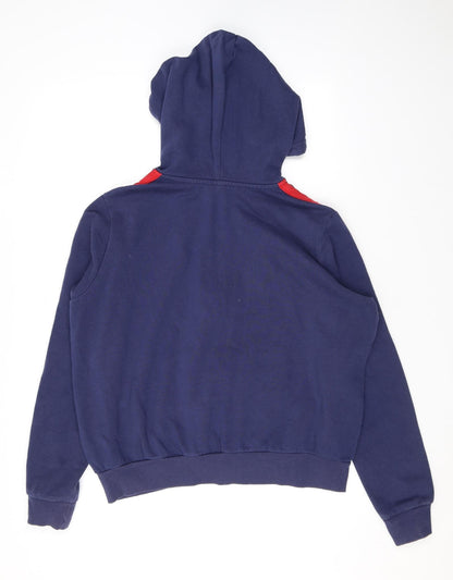 Womens UK Size L Divided by H&M Blue Full Zip Hoodie