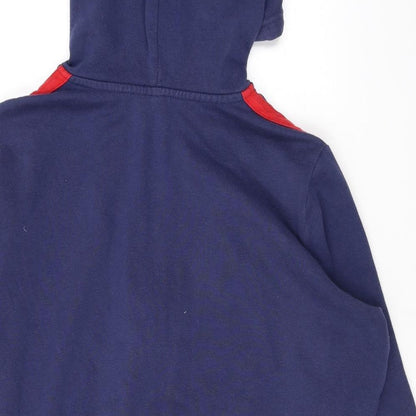 Womens UK Size L Divided by H&M Blue Full Zip Hoodie