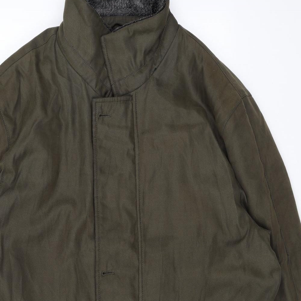 Mens UK Size 36 Skywear Green Rain Coat