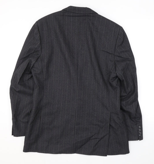 Mens UK Size 40 Burton Regular Grey Suit Jacket