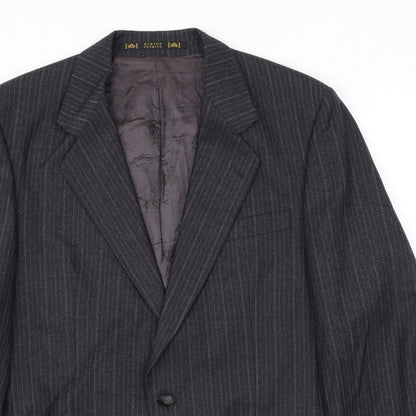 Mens UK Size 40 Burton Regular Grey Suit Jacket