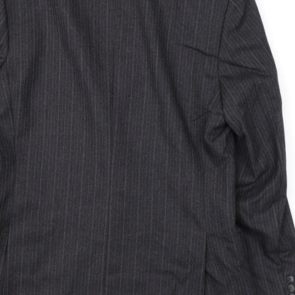 Mens UK Size 40 Burton Regular Grey Suit Jacket