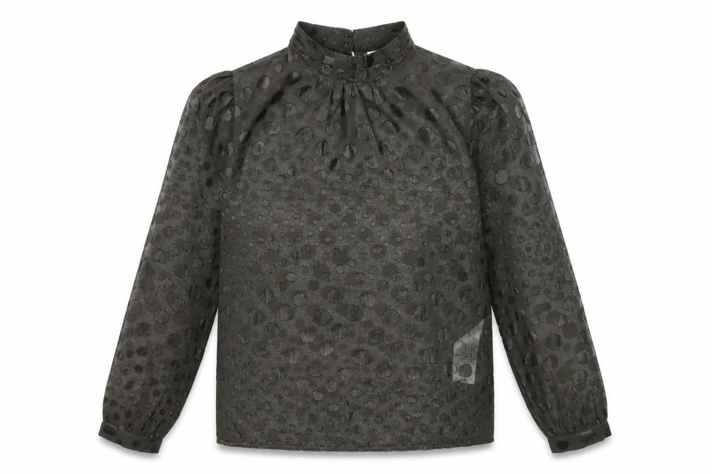 Womens UK Size XS Saint Tropez Clothing Green Basic Blouse