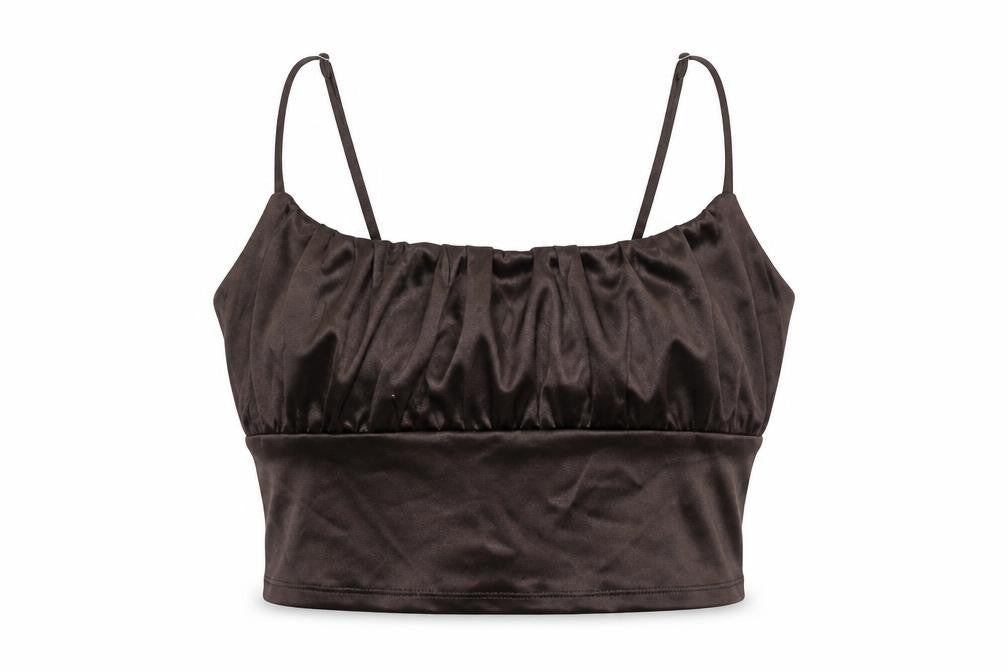 Womens UK Size L H&M Brown Camisole T-Shirt