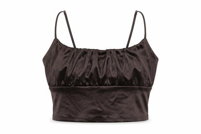 Womens UK Size L H&M Brown Camisole T-Shirt