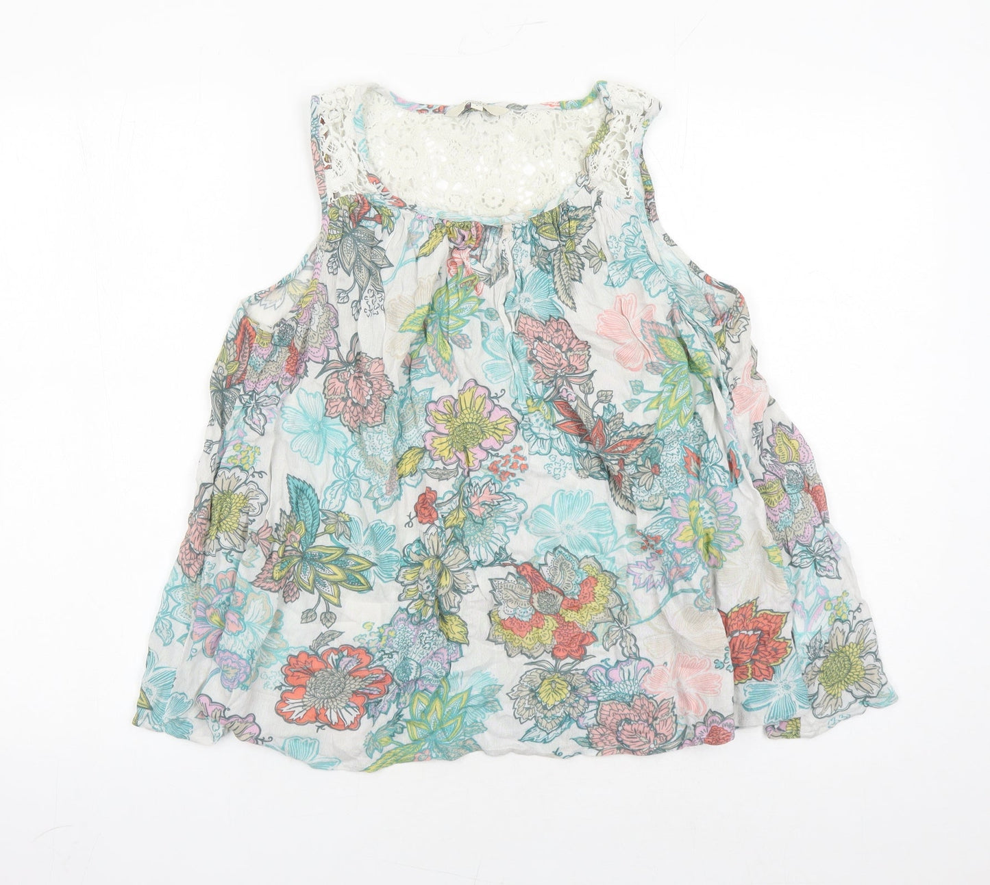 Womens UK Size 8 NEXT Multicoloured Camisole Tank